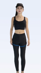 boteyuwa กางเกงว่ายน้ำขายาวผู้ชาย ผู้หญิง กันแดดกันUV มีเชือกผูกมีซับใน ใส่ว่ายน้ำออกกำลังกายได้หมด639