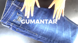 Prodigo * Gumantar Celana Jeans Pria I Jeans Pria Slim Fit Stretch I Celana Denim Selvedge Accent I Denim Pants Blue Washed