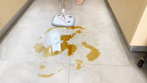 Self Wash Extendable Square Spin Ｍop with 360 Rotating Mop Head Separation Mop with Squeezer Mop 2 Mop Fabric R0746