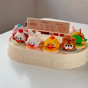 TAIYO Mainan Edukatif Anak: Mini Bricks Shio & Karakter Kartun Zodiak Cina