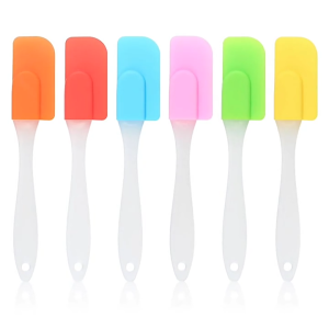 Spatula kue silikon oles mentega alat aduk adonan food grade sepatula silicon