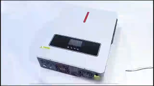 FLOWATT 4.2KW MPPT Off-Grid/On-Grid Hybrid Inverter 24Vdc 230VAC PV Panel Input 500Vdc Pure Sine Wave Solar Inverter Built-in 120A Solar Charger with RBG Light Can Work Without Battery