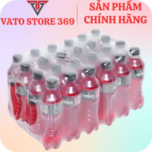 Nước tăng lực có ga SAMURAI dâu chai 390ml