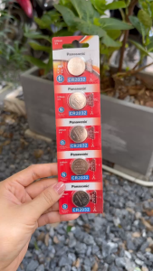 Pin CR2032 Panasonic made in Indonesia