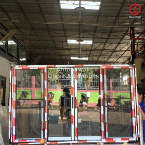 ยอดขายอันดับ1 200x120หน้าต่างบานเลื่อนอลูมิเนียม แบ่ง4ช่อง พร้อมส่ง ค่าส่งถูก คุ้มค่าคุ้มราคา