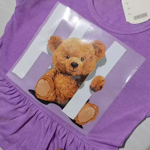 DYGO STELAN ANAK PEREMPUAN MOTIF BALLERINA 1-4 TAHUN BISA COD SABLON DTF