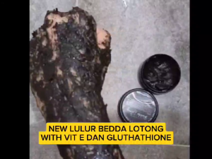 NEW LULUR BEDAK LOTONG DENGAN GLUTATHIONE ARBUTIN / LULUR BEDDA LOTONG VIRAL / LULUR PEMUTIH KULIT DAN BADAN