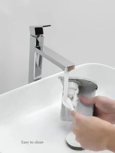 Multi Functional Toothbrush Cup Organizer Waterproof Magnetic Toothpaste Dispenser Bathroom Organizer