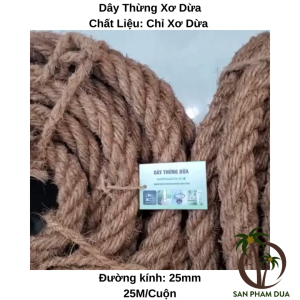 Dây thừng lớn làm xích đu loại 25MM 25m/cuộn