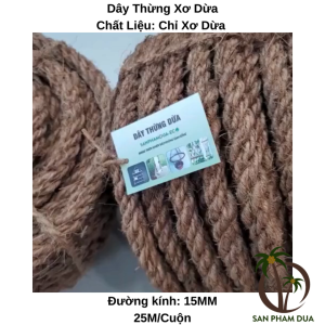 Dây thừng 15MM dây thừng trang trí decor homestay resort quán cafe