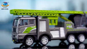 ProudNada Toys รถเหล็กโมเดล รถดับเพลิง(มี 4 แบบให้เลือก) NILE DIE CAST ALLOY FIRE ENGINE SERIES NO.601-10