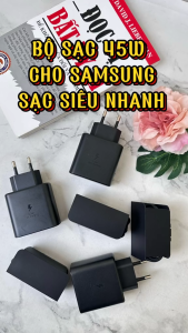 LazMall Mua Sắm Chính Hãng Bộ Adapter Sạc Kèm Cáp Type C - Type C PD 45W Samsung EP-T4510X Được Thiết Kế Để Sạc Nhanh Cho Các Thiết Bị Di Động Sử Dụng Cổng Type-C Giúp Bạn Sạc Thiết Bị Nhanh Chóng Và Hiệu Quả.