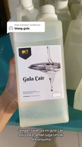Gula cair fructosa - GULA CAIR PUTIH