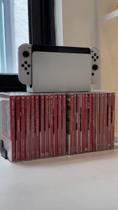 DOBE Switch OLED / V2 / Lite Game Disc Box 12 Slot Game Card Disc Box Holder Stand Station TNS-857