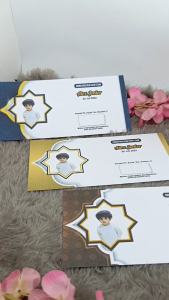 (50 PCS) Undangan Khitan 1 Lembar C