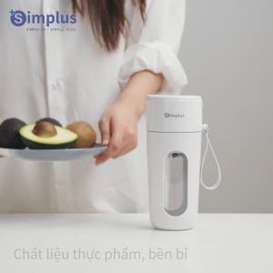 INSSA Máy Xay Sinh Tố Cầm Tay Dung tích 400ml ZZJH006 - Bảo Hành 1 Năm 1 Đổi 1 ZZJH006