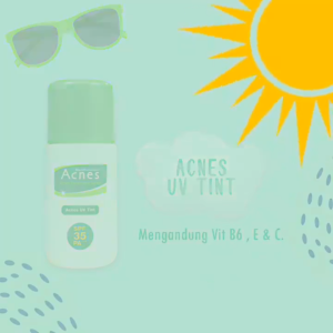 Acnes UV Tint Natural Beige 30gr - Tabir Surya Acnes & Melindungi Kulit Dari Sinar UV