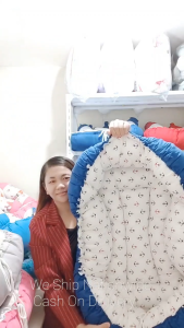 FREE Embroid! 100% Pure Cotton Mall Quality Baby Nest Crib Nest Baby Bed