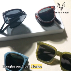 Gentle Fawn Kacamata Sunglasses Polarized Anti Silau Lipat Series Fashion Wanita Trendy Dapat Dilipat Affordable