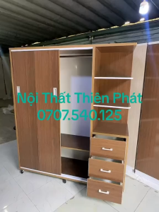 TỦ QUẦN ÁO 3 CÁNH LÙA NHỰA ĐÀI LOAN THIẾT KẾ TẠI XƯỞNG [FREE SHIP]