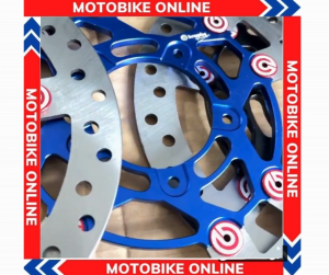 Đĩa thắng Vario/Cick 150 size 265mm gắn mâm zin 5 lỗ khoen nhôm