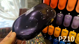 Aikka PZ10 Indigo Mica Supreme Pearl Metallic Touch Up Paint 2K CW Aikka DIY Aerosol Cat Spray Bottle 370ml Purple