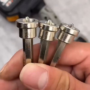 HONI 5PCS Magnetic Positioning Screwdriver Bits Head 25/50mm Positioning Bit batch Head Woodworking Screw Hex Shank