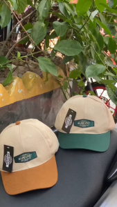 Topi Baseball Corduroy Polos Gaya Korea Warna Kontras