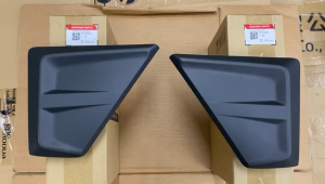 ORIGINAL PERODUA AXIA  SPEC STD E G GXTRA D93L 2019-2023 FRONT BUMPER FOG LAMP COVER(NO LAMP HOLE)52712-BZ410 52713-BZ40