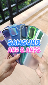 Hard Case For S4MSUNG A05 A05S Hologram Mika Casing Hybrid Silicon Cover Macaron Terbaru 2024 💛100% Gambar Asli / Real Pictures💛 💜100% Gambar Asli / Real Pictures💜