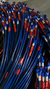 🔥ขายดี🔥สายเบรคไฮดรอลิค ZERN สายเบรคหน้า สายเบรคหัว 90 ยาว 36 นิ้ว ราคาถูก สีฟ้าขอบดำ เวฟ 110i เวฟ 125 ซุปเปอร์คัพรุ่น