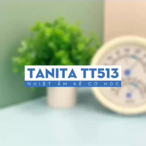 Nhiệt ẩm kế cơ học TANITA TT513 chính hãng nhật bản chính xác hiển thị rõ ràng treo tường không pin dùng cho bệnh viện gia đình Simcom