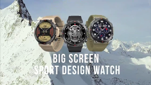 Xiaomi รุ่นใหม่ K56 PRO นาฬิกาอัจฉริยะบลูทูธข้อมูลอัตราการเต้นของหัวใจผลักดันสร้อยข้อมืออัจฉริยะนาฬิกากีฬา