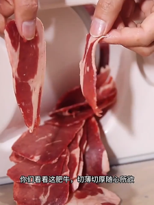 🔥🔥CHRIS Electric Meat Slicer Cutting Lamb Rolls Mincer Automatic Frozen Beef Mutton Cutter Bread Vegetable Fruit Block Slicing Machine 折叠电动切片机