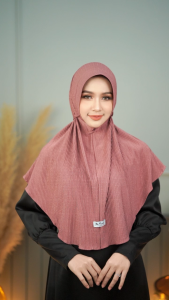 อิญาบอัดพลีดสวมสำเร็จ พร้อมเชือกผูก ผ้าใส่สบาย โทนสีพื้นสวย ทรงหน้าสั้นหลังยาว HM23วาริสมุสลิม