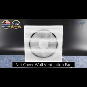COOL POWER 6/8/10/12" Net Cover Shutter Ventilation Wall Louver Exhaust Fan - Bedroom Bathroom Kitchen - Guaranteed No Lost Parcel