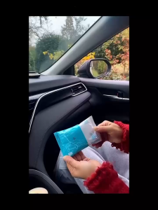 ฟิล์มเช็ดกระจกรถทิชชู่เปียกแบบใช้แล้วทิ้งทิชชู่เปียกรถยนต์อุปกรณ์ทำความสะอาดแบบใช้แล้วทิ้งกระจกรถยนต์ทิชชู่เปียกสะอาด