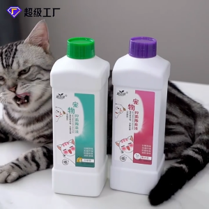 Nước khử trùng khử khuẩn và mùi hôi Chó Mèo hương nước hoa chai 1 Lít  (mẫu mới) - Love Pets Shop