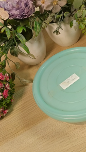CHOBIG Mangkuk Kaca 300ml Tutup Elegant Mangkok Soup Bowl with Lid Pudding Bowl SLB