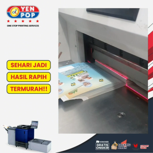 (DAPAT 250 PCS) Brosur Custom A4 | Cetak Brosur A4 | Cetak Flyer A4 Art Paper 120/150 gsm HVS 80 gsm