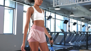 High Waisted Yoga Shorts Leggings for Workout Yoga Pants with Pocket Fake Two Pieces Leggings