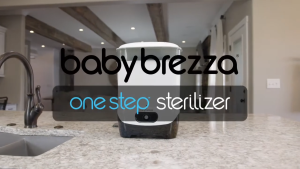Baby Brezza Advanced Bottle Sterilizer and Dryer I Universal Electric Steam Sterilizer for All Bottles Pacifiers and Breast Pump Parts with HEPA Filtration
