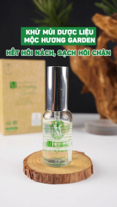 Xịt Khử Mùi Mộc Hương Garden-Thanh Mộc Hương-Giúp ngăn mùi cơ thể hiệu quả