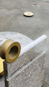 Mata Gerinda Pinggul Granit & Ukiran Profil Makam