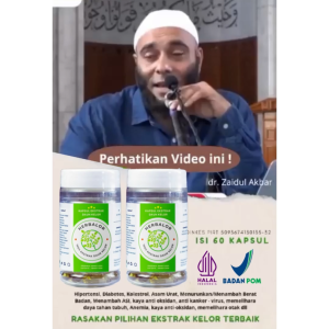 HERBALOR Kapsul Extrak Daun Kelor Asli Original Standar BPOM Moringga