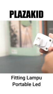 Colokan Lampu Bohlam LED untuk Stop Kontak Portable Wall Socket Screw