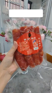 Lạp xưởng tươi Hong Kong truyền thống 500g món ngon tròn vị