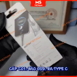 Cốc Sạc - Cáp Sạc Nhanh Beston PD20W - Bảo vệ pin cảm ứng nguồn - Chính Hãng - Bảo Hành 18 Tháng - MS Vietnam