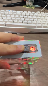 KOTAK ROKOK TRANSPARAN ISI 20 BATANG DENGAN LAMPU LED RGB TEMPAT ROKOK DAN KOREK API KOTAK ROKOK ISI 20 MURAH KOTAK ROKOKPLUS KOREK KOTAK ROKOK DAN KOREK API CAS MOTIF KEREN