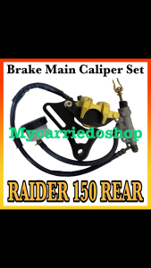 Universal Motorcycle Rear Brake Main Caliper Assembly Set & Conversion